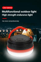 Lámpara Portátil Para Camping Con Base Magnética Y 3 Modos De Iluminación Luz De Emergencia Para Exterior Sin Batería Incluida Color Rojo/Azul/Naranja - details 0