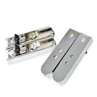 Juego De 4 Piezas De Puente Individual Para Guitarra Y Bajo Con 8 Tornillos Para Guitarra De Cuatro Cuerdas Marca YOUHA - details 6