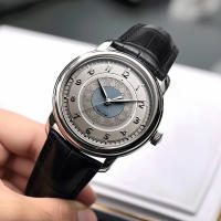 Reloj De Pulsera Para Hombre Marca Top Lujo Negocios Impermeable Reloj De Cuarzo Con Correa De Cuero Estilo Casual Y Moda - details 5