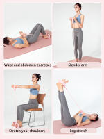 Cuerda De Tensión Multifuncional Con 6 Tubos Para Yoga Resistencia Bandas De Prensa Para Estiramiento De Piernas Y Adelgazamiento Entrenamiento Unisex - details 12