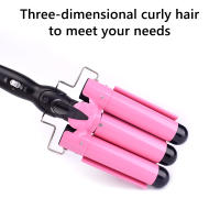 Rizador De Pelo Profesional Trípode Cerámica Multifuncional Estilo Onda Secado Y Baño Menor 80 °C a 210 °C Uso Seco Y Húmedo Tourmaline Cerámica - details 2