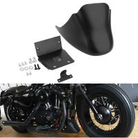 Spoiler Delantero Negro Para Motocicleta Guardabarros Air Dam Barra De Barro Para Harley XL Sportster 883 1200 Adorno Frontal De Carrocería - details 11