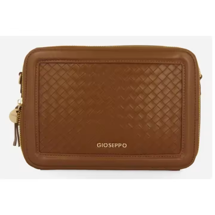 Gioseppo 73783 Bolso bandolera Lesst para mujer en camel de piel vegana - 1