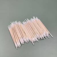 Cepillos Micro Limpieza De Oído Desechables De Algodón Y Madera Para Extensión De Pestañas Y Eliminación De Pegamento - details 3