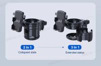Soporte De Vaso Y Teléfono Para Motocicleta BLALION 2 En 1 Soporte De Goma Rotativo De 360° Universal Para Bicicleta Silla De Ruedas Y Carro De Bebé - details 4