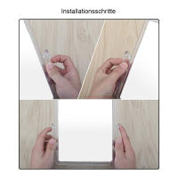 Espejo de maquillaje Giratorio de 360 ° para Baño - details 1