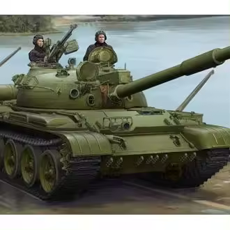 TROMPETER 01552 T-62 RUSO MOD.1975 MOD.1972 + KTD2 1/35 - 1