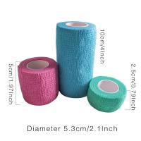 Vendaje Elástico Autoadhesivo Deportivo Para Rodilla Dedo Muñeca Hombro Tobillo Primeros Auxilios Material No Tejido Origen China - details 12