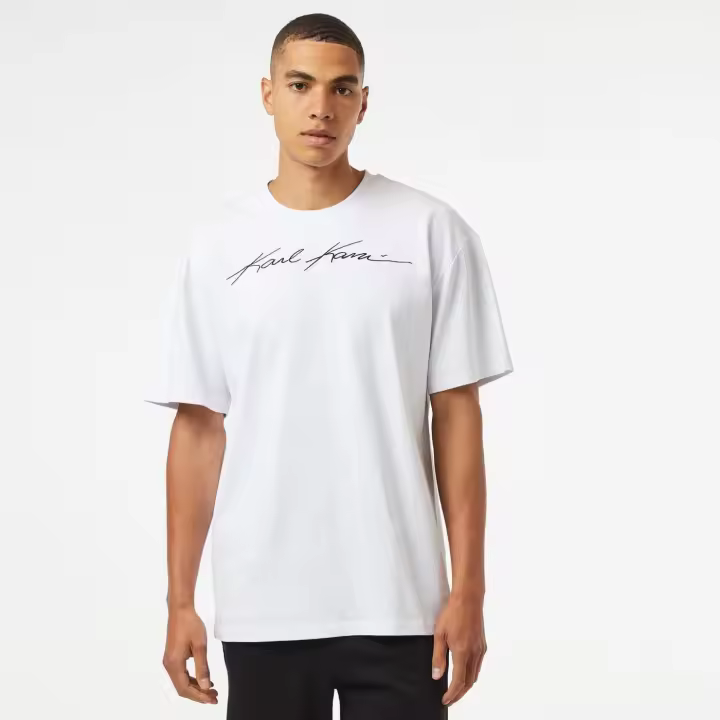 Camiseta Karl Kani 6069169 KM241-059-1 Autograph Heavy Jersey blanco - 1