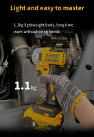 Driver De Impacto Sin Escobillas DEWALT DCD887 205N.m Torque Alto Herramienta Eléctrica De Taladro Recargable 20V - details 4
