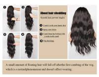 Peluca Sintética GEMMA Larga Ombre Marrón Vino Rojo Con Franja Rizado Resistente a Altas Temperaturas Pelo Falso Natural Para Mujeres Cosplay 26+ Pulgadas Densidad 130% Capa Promedio - details 21