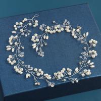 Diadema De Boda Hecha a Mano Con Cristales Y Perlas Tiara De Cabello Vines Adornos Para Mujer Joyería De Cabeza Para Vestido De Novia - details 4
