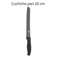 Set de 5 cuchillos Elite, De Acero Inoxidable y Pelador. Mango De Goma Ergonómico Con Agarre Antideslizante - details 3