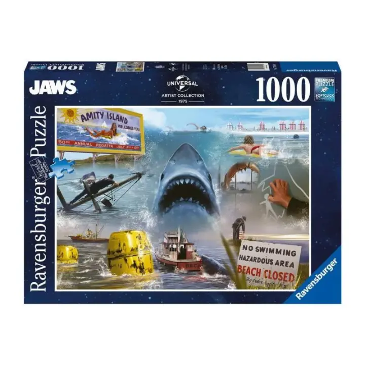 TIBURÓN PUZZLE 1000 PIEZAS DE RAVENSBURGER - 1