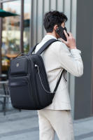 Mochila Negocios Fenruien Para Hombre 36L Impermeable Con USB Y Multiples Bolsillos Ajuste Para Portátil De 17.3 Pulgadas - details 3