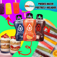 Lote Bebida Bolero (12 x 9 Gr) Sabor COLA Hidratante con Vitamina C, Sin Azúcar + Tarjeta con 100 Consejos Saludables y Vida Sana x WikiMark 12 Sobres + Tarjeta 100 Consejos, COLA (KOLA)) - details 3