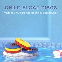 6 uds discos flotantes de brazo discos flotantes de espuma EVA discos de ayuda flotantes para natación para niños W - details 0