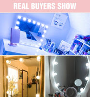 Lámpara LED Para Espejo De Vestíbulo Iluminación De Maquillaje Ajustable Y Sin Etapas Para Decoración De Dormitorio Luz Nocturna De Mesa De Vestir - details 13