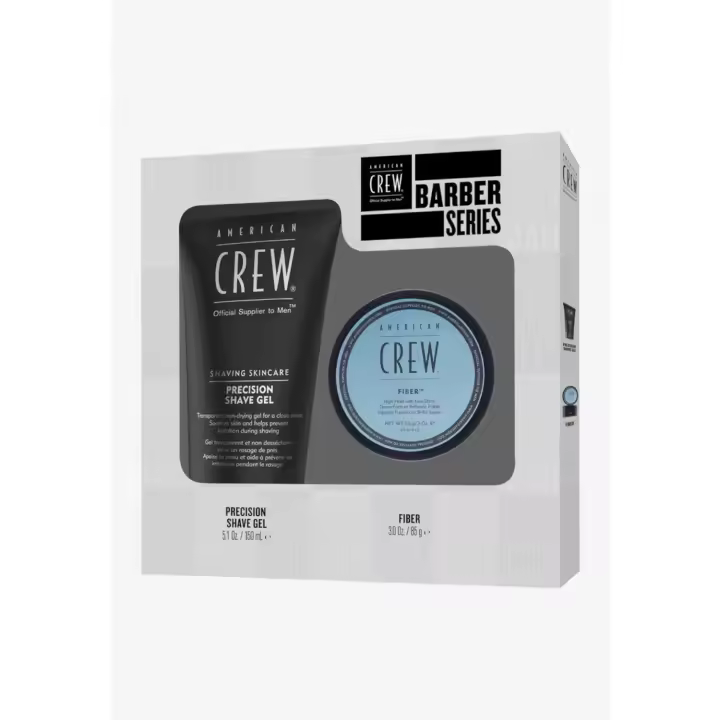 Pack American Crew Barber Series – Precision Shave Gel + Fiber - 1