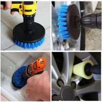 Set De Cepillos Para Detalle De Coche Con Scraper De Potencia Para Limpieza De Rines De Neumáticos Y Eliminación De Polvo Y Suciedad En Ventanas Del Coche - details 14