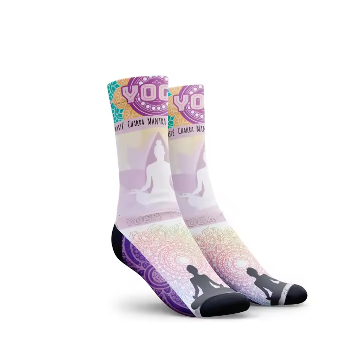 Calcetines Deportivos Dale Yoga  Durabilidad, Flexibilidad y Transpirabilidad  Ajuste Cómodo y Resistente  Alta Transpirabilidad y Ligereza  Socks para Hombre - 1