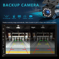 Reproductor Multimedia Para Coche 7 Pulgadas Pantalla Táctil HD 2 Din Con Cámara Trasera Bluetooth Navegación 2 Entradas USB AUX Compatible Con CarPlay Y Android Auto - details 7