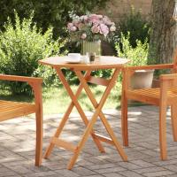 vidaXL Mesa de jardín plegable madera maciza de acacia en dimensiones 135x85x75 cm/110x75 cm/60x75 cm y más | estructura resistente ideal para salón dormitorio o estudio - details 3