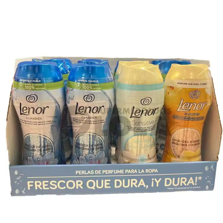 PACK AHORRO LENOR - Perlas de perfume para ropa de calidad superior que mantienen su frescura duradera para una experiencia de lavado aromática - 1