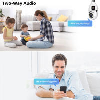 Cámara IP Wifi Dual Lente 4MP Búho Inalámbrico Seguridad Interior Con Audio Bidireccional Rastreo Automático Y Detección De Humanos PTZ - details 4
