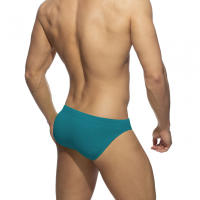 Bragas De Natación Para Hombres Sexy Sólido Low-Waist Con Empuñadura Y Acolchado Shorts De Playa Surfismo Baño Deportivo De Polyester Y Spandex - details 20