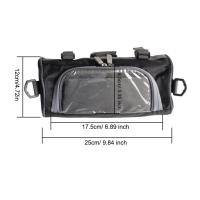 Bolsa De Almacenamiento Para Motocicleta Impermeable Con Pantalla Táctil Integrada Para Teléfono Móvil Bolsa De Alforja Para Coche Eléctrico - details 14