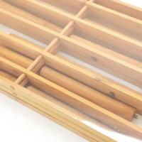 Zapatero de Madera Natural. Estantería Disponible en 2 tamaños, Zapatero de Pie, Estante de Almacenamiento para Zapatos, Organizador para el Hogar, Accesorios - details 2