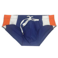 Bragas De Natación Para Hombre Moda Verano 2023 Estilo Low Waist Splicing Bikini Deportivo Para Playa Y Surf Material Poliéster Y Spandex - details 17