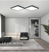 Lámpara De Techo LED Ultrafina 2.4cm MARPOU Con Diseño De Madera Para Sala De Estar Dormitorio Y Cocina 220V 110V Luz Diaria Moderna - details 17