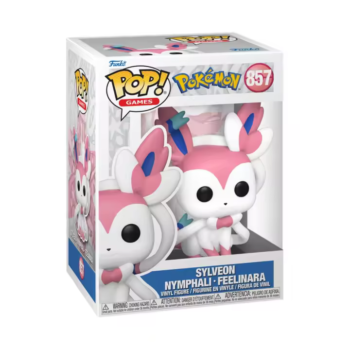 Funko Pop! Games: Pokemon - Sylveon - Figura de Vinilo Coleccionable - Idea de Regalo- Mercancia Oficial - Juguetes para Niños y Adultos - Video Games Fans - Muñeco para Coleccionistas y Exposición - Mr Popye - 1