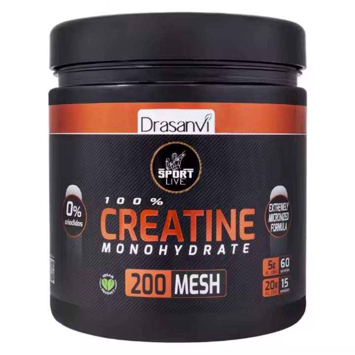 Sport Live 100% Creatine Monohydrate 200 MESH 300 Gr de la marca Drasanvi - 1