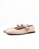 Bailarinas Mary Janes para vestir, Merceditas de antelina, Manoletinas - details 1
