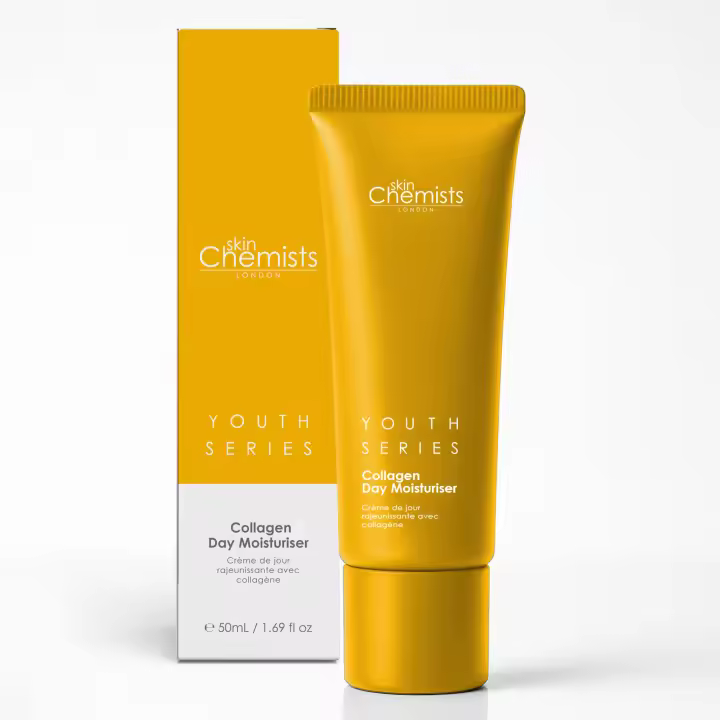 skinChemists Crema de Día con Colágeno Hidratante y Anti-edad 50ml para Firmeza Facial - 1