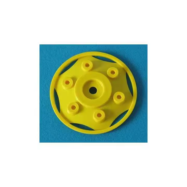 Rolly Toys - Tapacubos Pequeño Amarillo - Protege Tus Ruedas - Diferentes Tamaños Compatibles - 1