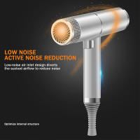 Secador De Pelo Profesional De Secado Rápido Iónico Para Cabello Rizado Control De Encarcelamiento Voluminizador Uso En Salón - details 1
