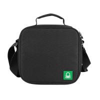 BOLSA ALMUERZO 23X22X13.5CM RPET AISLAMIENTO ALUMINIO NEGRO / AZUL OUTDOOR BE - United Colors Of Benetton - details 1