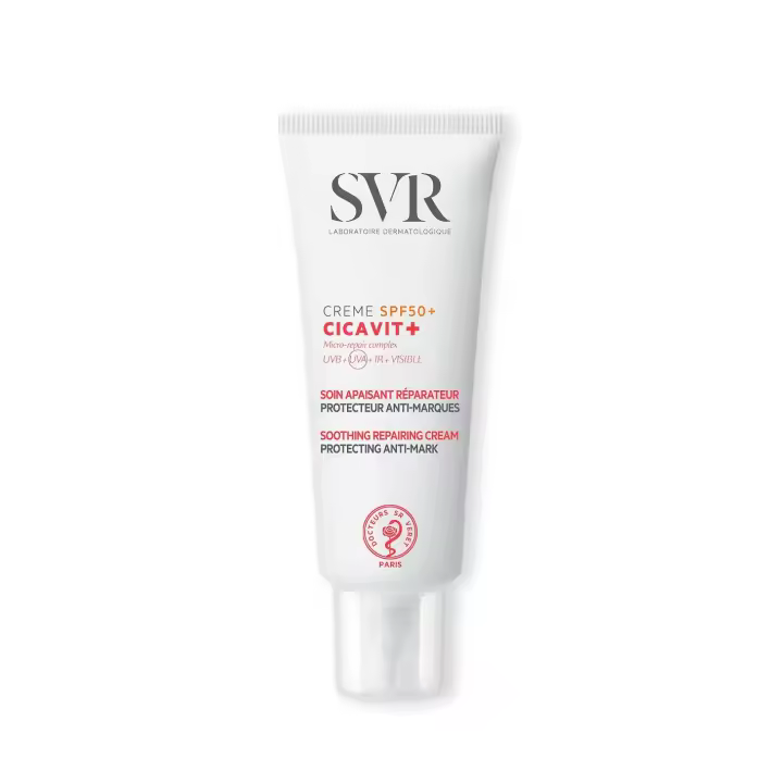 Svr Laboratoire Dermatologique Cicavit+ Crema Reparadora SPF50+ 40 Ml - Protección Solar Alta - 1