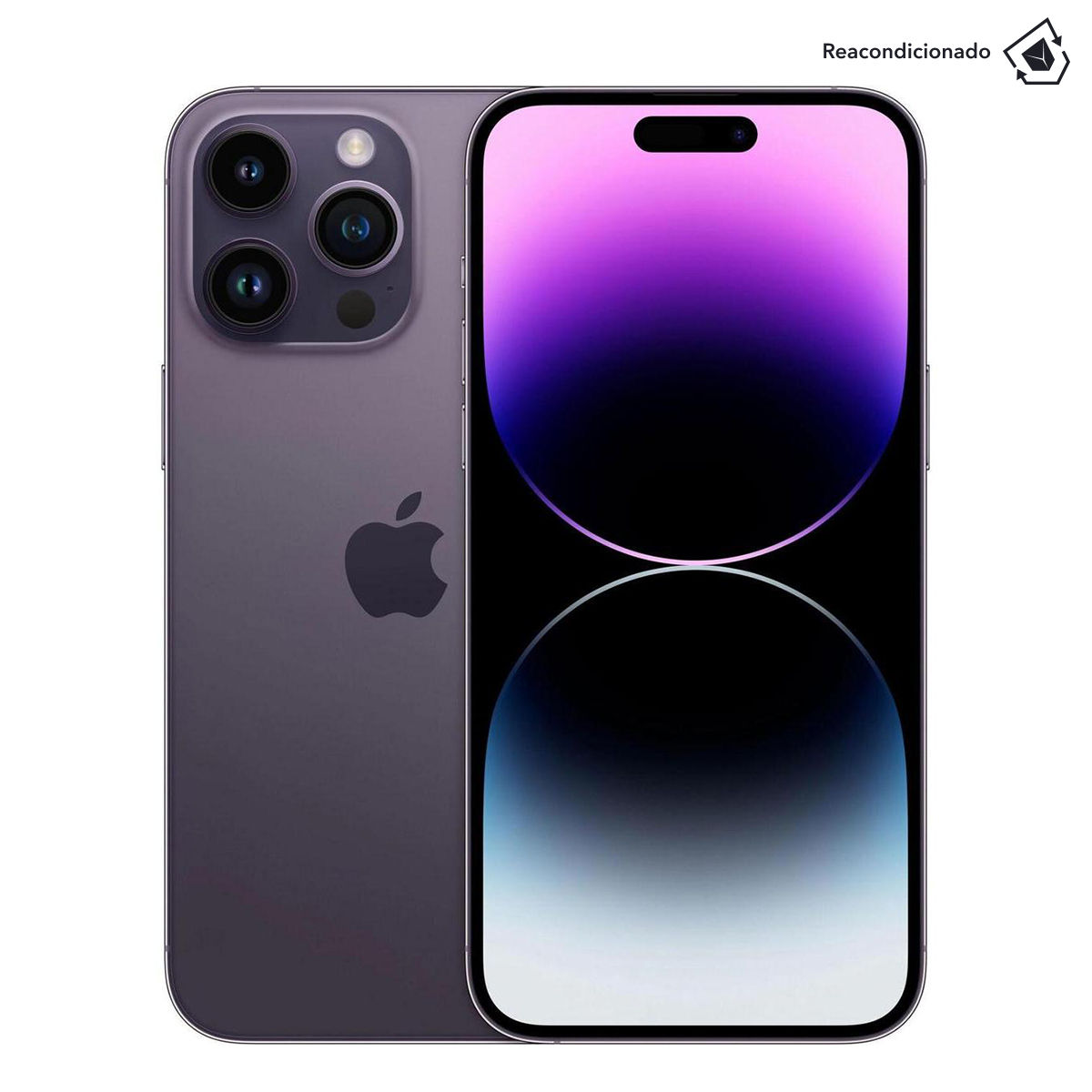Apple iPhone 14 PRO MAX Reacondicionado 17,0 cm (6,7") 256 GB 5G iOS, iPhone 14 PRO MAX, 2796 × 1290 píxeles, 120 Hz, triple cámara (48 MP + 12 MP + 12 MP) — disponible en diferentes colores | Garantía de 3 años