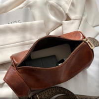 Bolso Pequeño Para Mujer En Cuero PU Vintage Estilo Bostón Bolso De Hombro Crossbody Moda Casual Viaje Sin Decoración Cierre De Cremallera - details 20