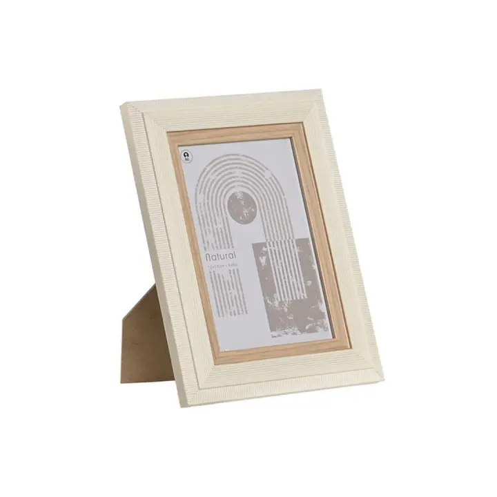 Marco de Foto para Fotos de 10 x 15 cm - Material MDF y Cristal - Multicolores - Medidas del Marco 13 x 2,8 x 18 cm - Ideal para Mostrar y Decorar tus Recuerdos con un Toque Elegante y Clásico - 1