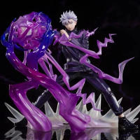 Figura De Anime Jujutsu Kaisen Itadori Yuji Y Satoru Gojo 19cm PVC Estatua Colección Decoración De Escritorio Regalo Para Niños GK - details 10