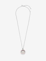 Pandora-Collar y collar de circulares bicolor - Plata de Lei, Baño de Oro Rosa de 14 K - details 0