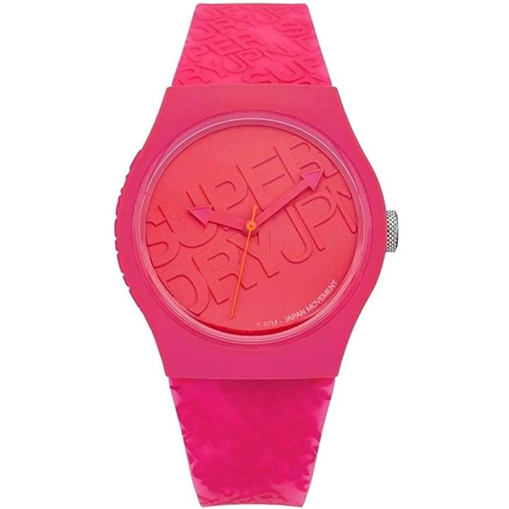 Superdry Reloj Mujer Analogico Cuarzo con Correa de Silicona SYL169P