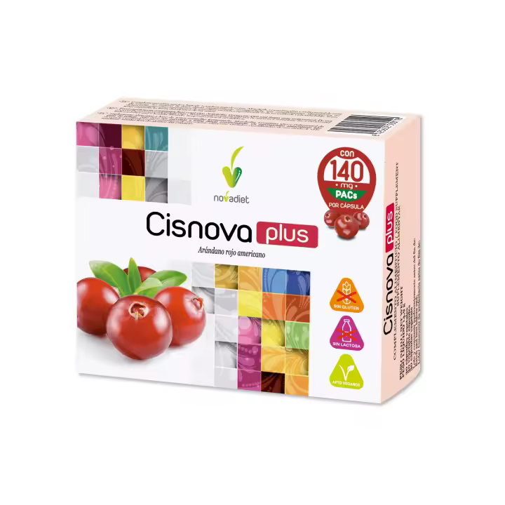 Novadiet CISNOVA PLUS 60 Cápsulas con Arandano Rojo Americano - 1