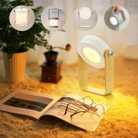 Lámpara de mesa plegable, luz de noche segura para bebés, lámparas de mesa portátiles, lámparas de noche con control táctil - details 0